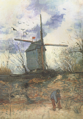 Vincent Van Gogh Le Moulin de la Galette (nn04)